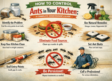 How to Control Ants in Your Kitchen